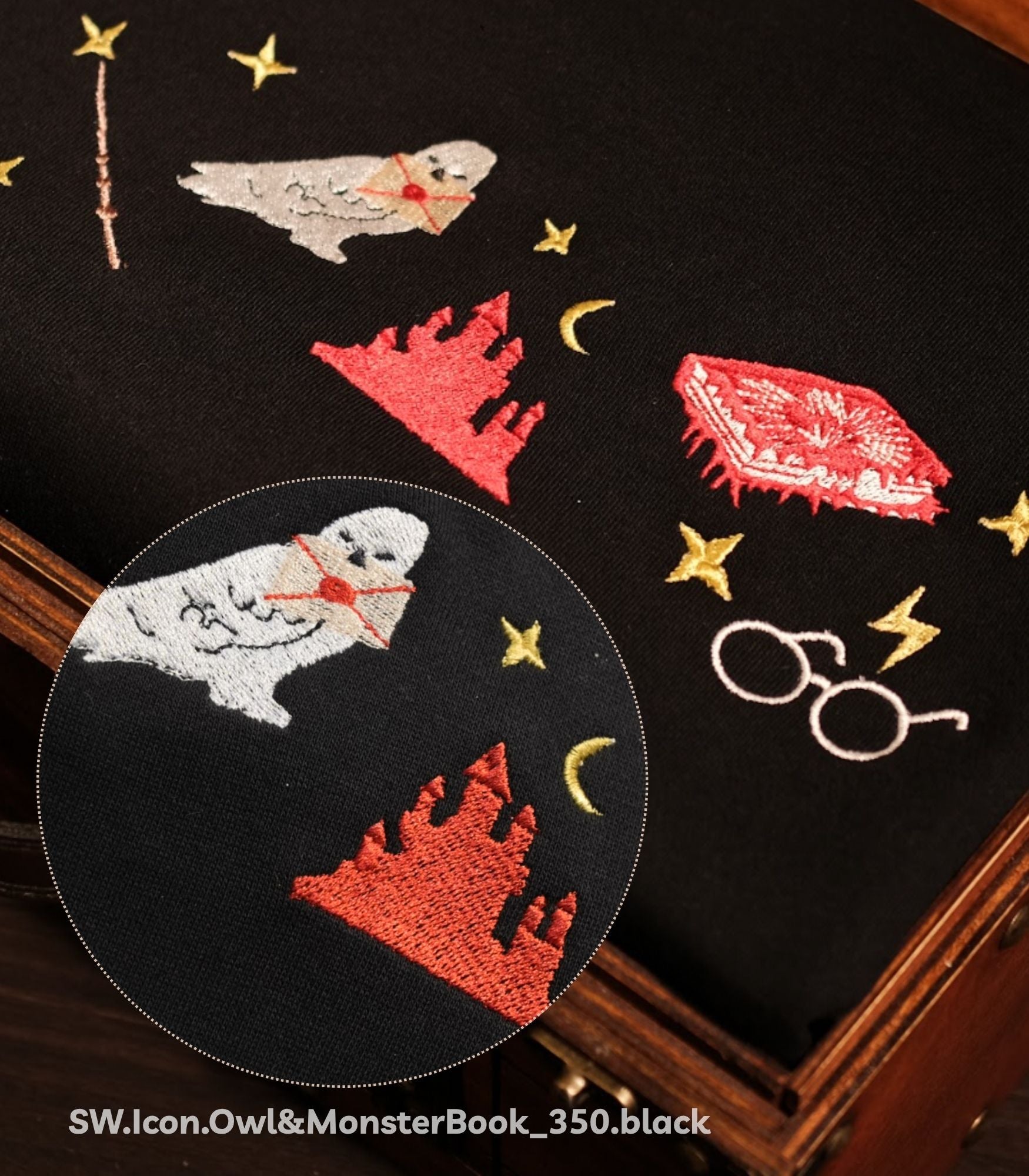 Cú và sách quái - SW_MG_Chillhood_Owl.MonsterBook nỉ bông 100% cotton