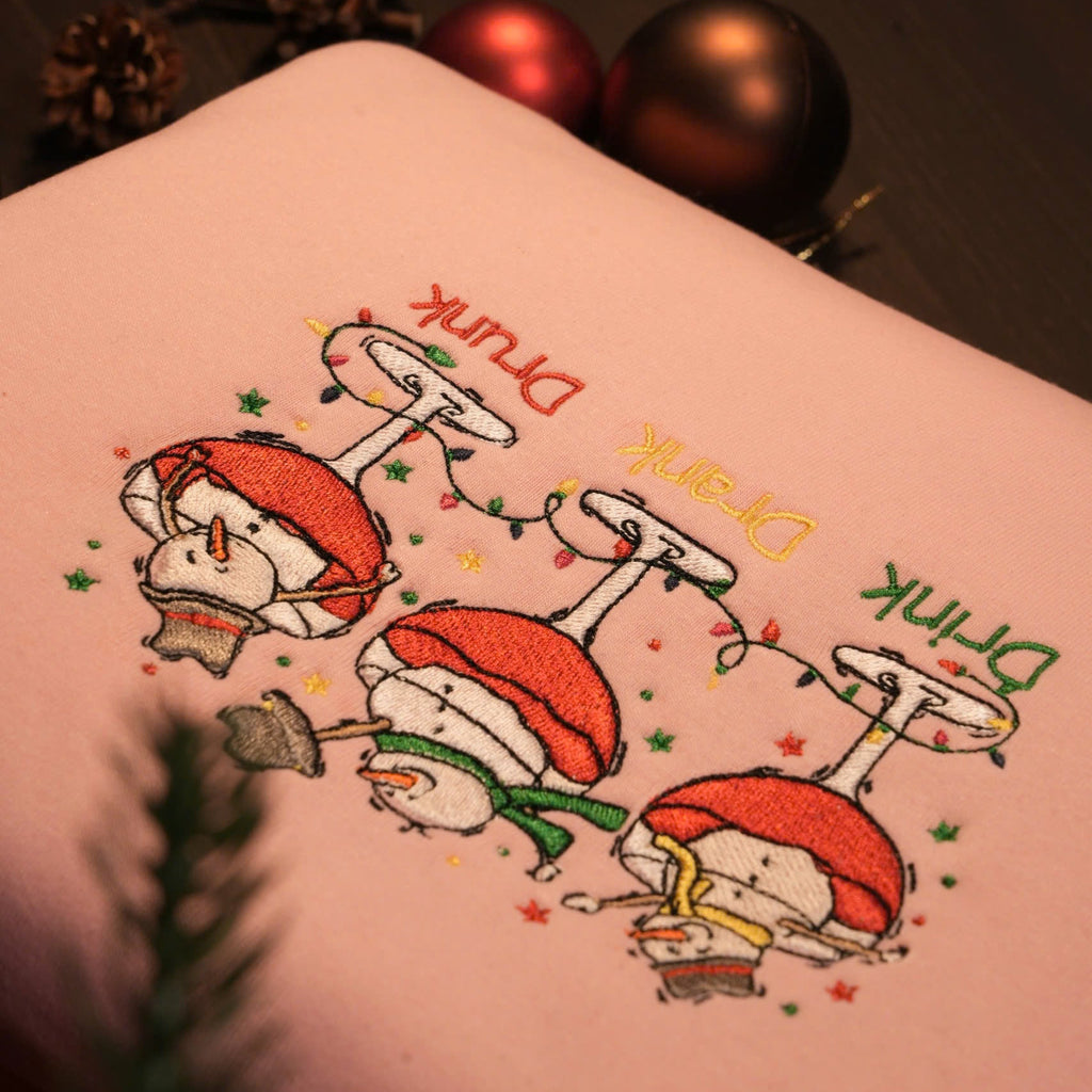 Áo sweater “Uống, Say, Sập” – Drink Drank Drunk 🍻